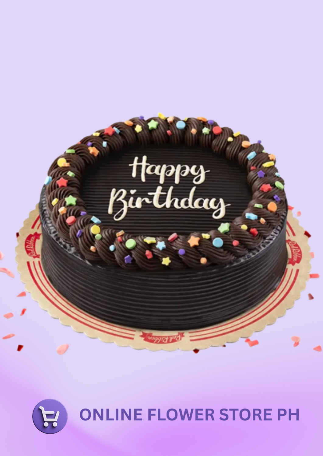 Chocolate Dedication Cake - JR Size