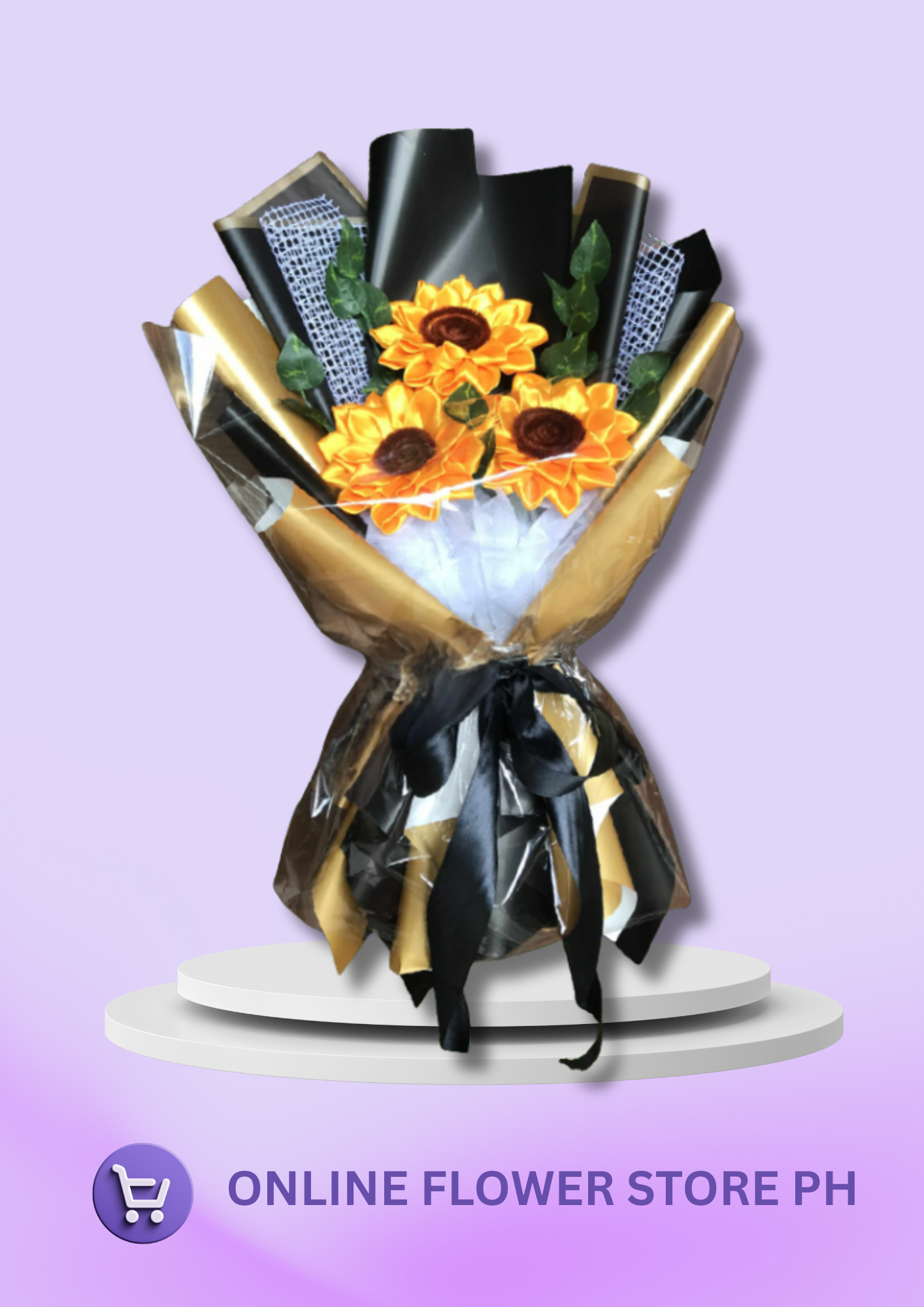 (Pre-Order) Radiant Trio Sunflowers