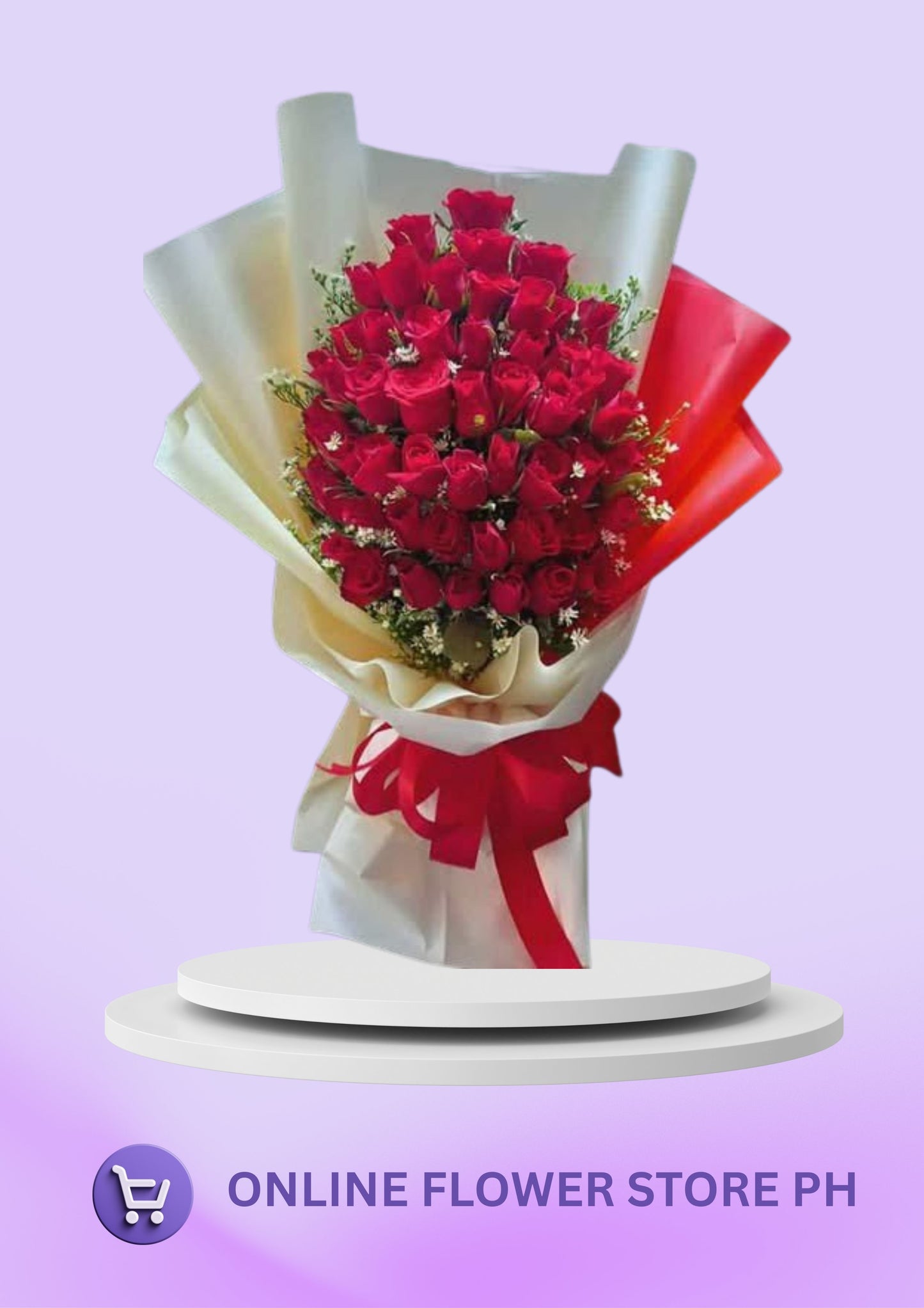CB-50 stems Red Roses