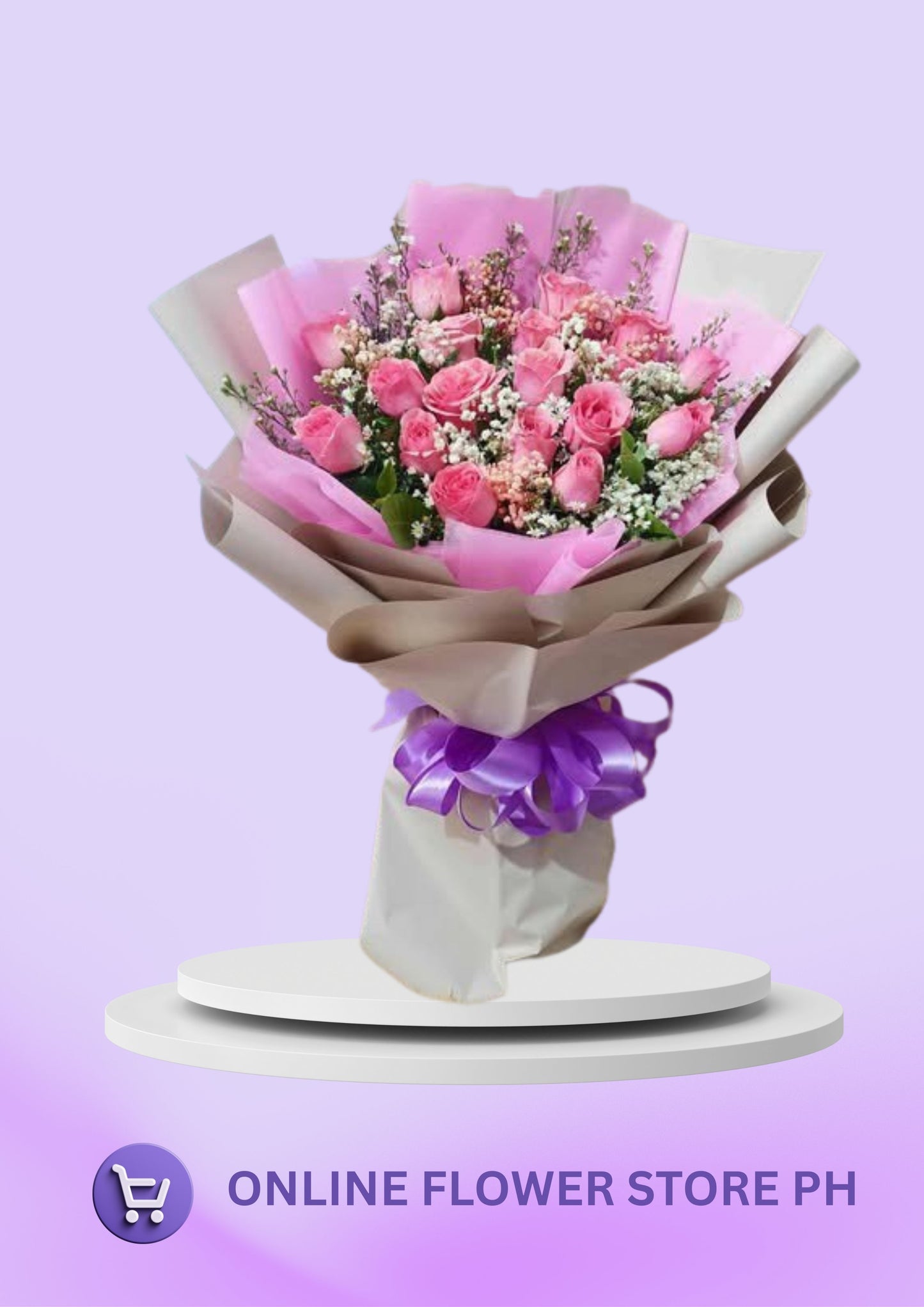 CB- 24 stems red,white and pink roses