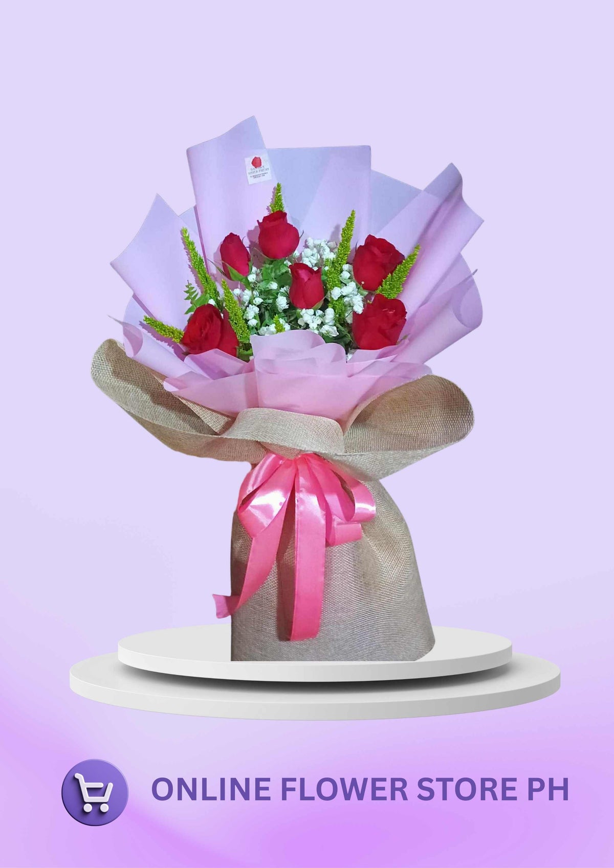 6 Classic Six Roses