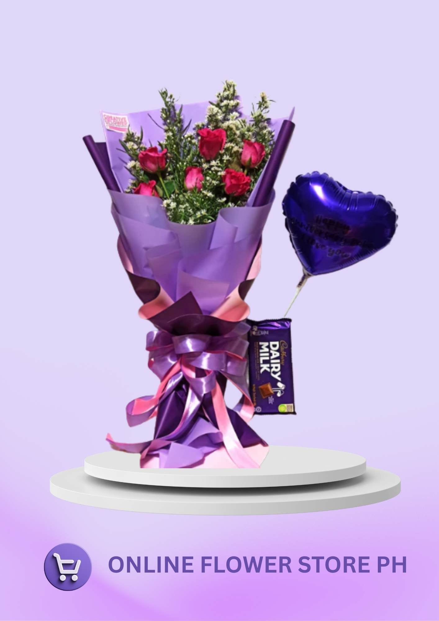 Birthday / Anniversary - Purple Blast