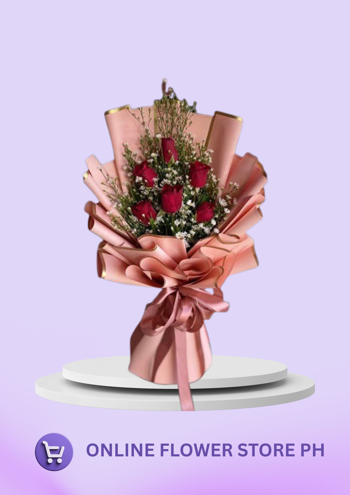 BI- “Six Sweet Roses Bouquet”