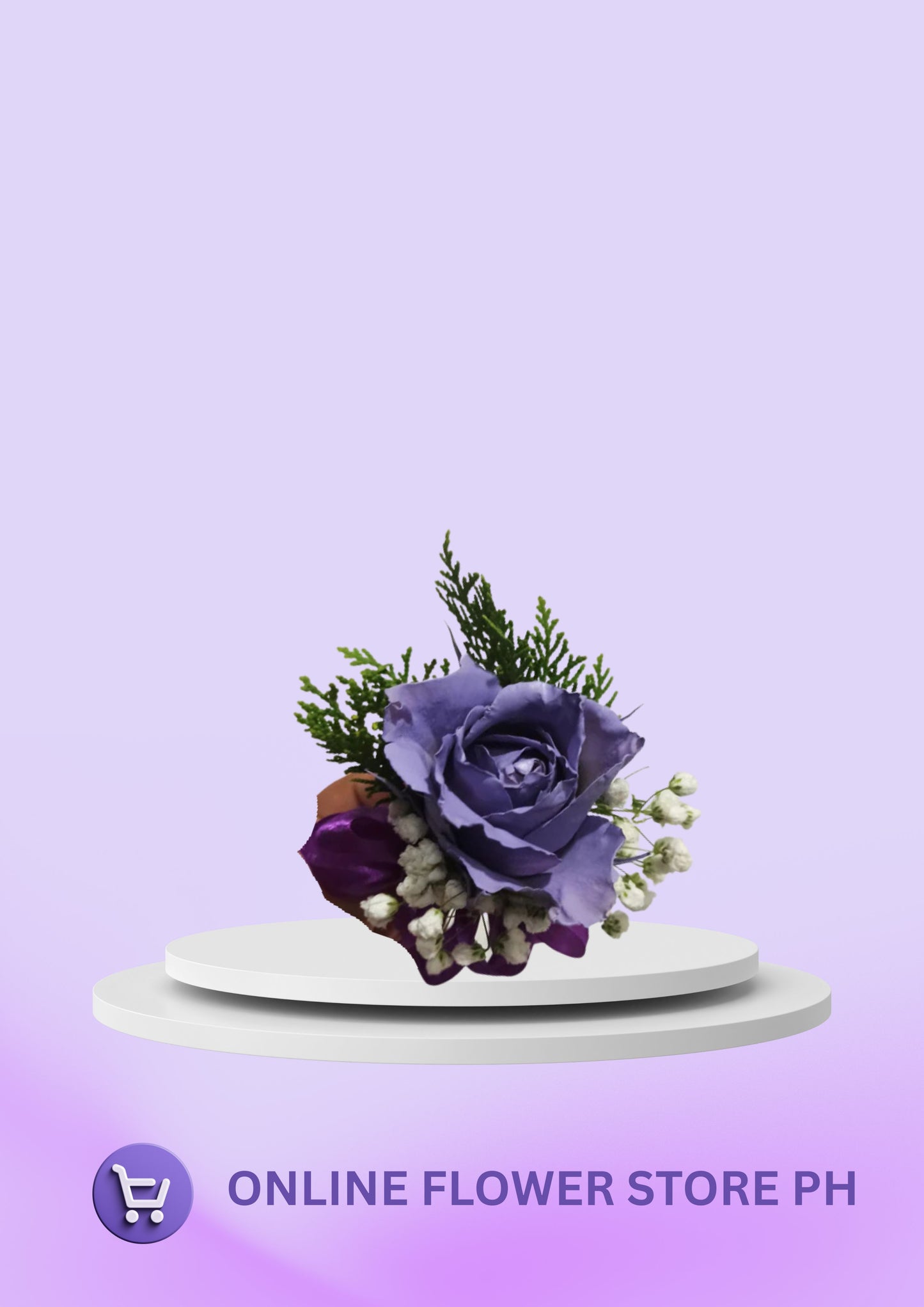 Boutonniere- lavender