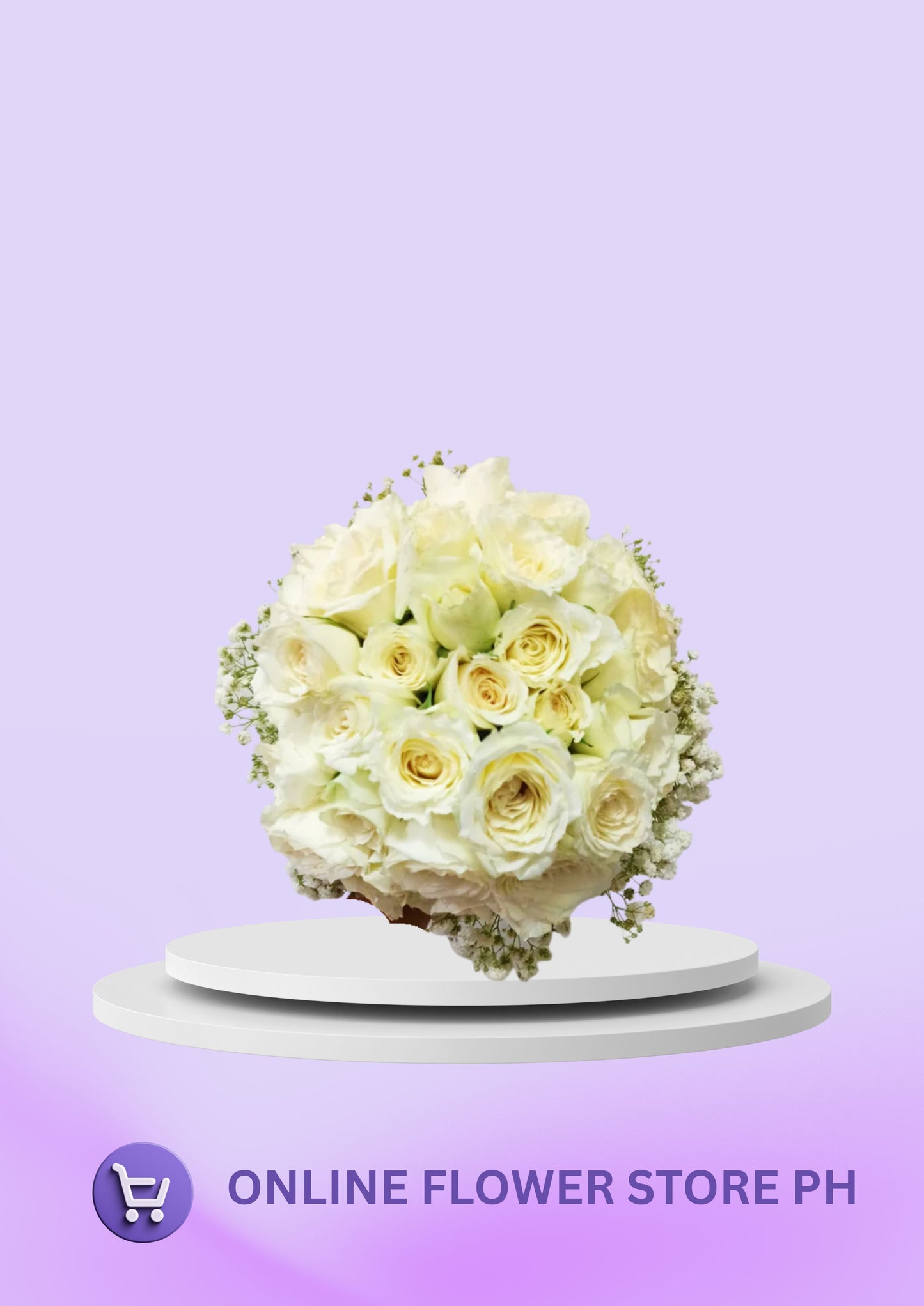 Bridal bouquet White Accent