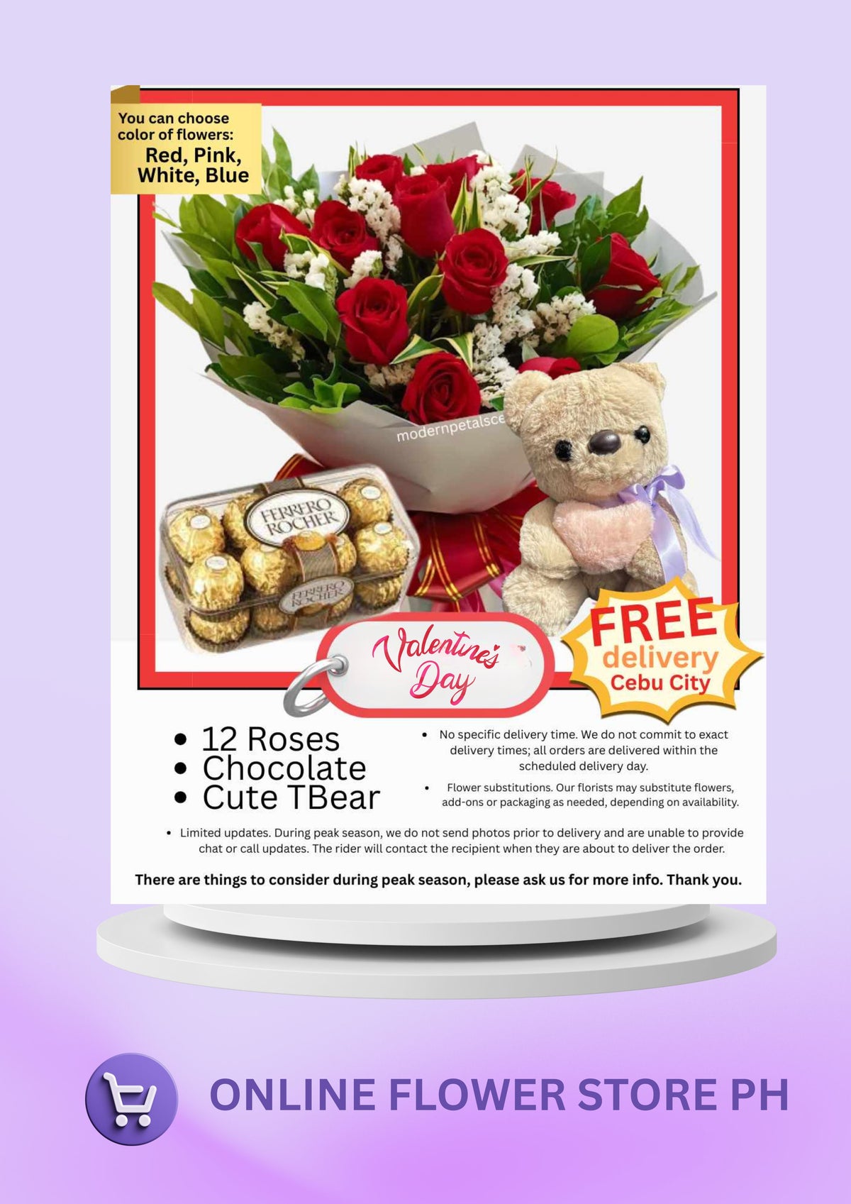 CB- 1 dozen Red Roses