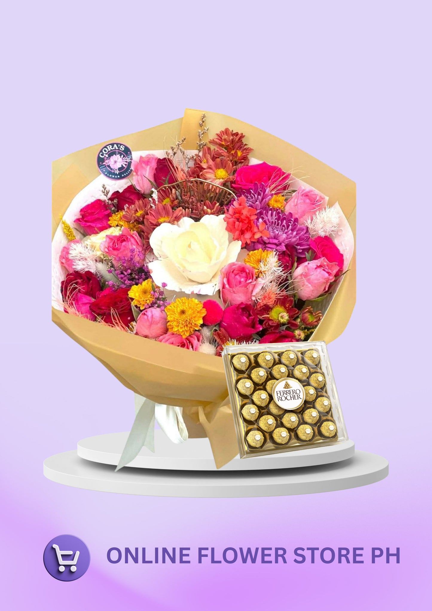 Golden Bliss Mixed Bouquet