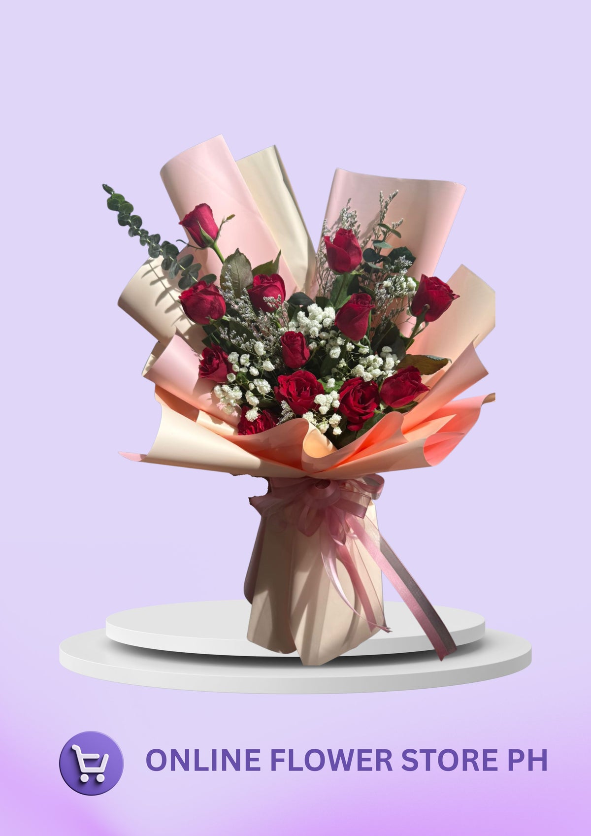 Sweet & Simple 12 Red Roses