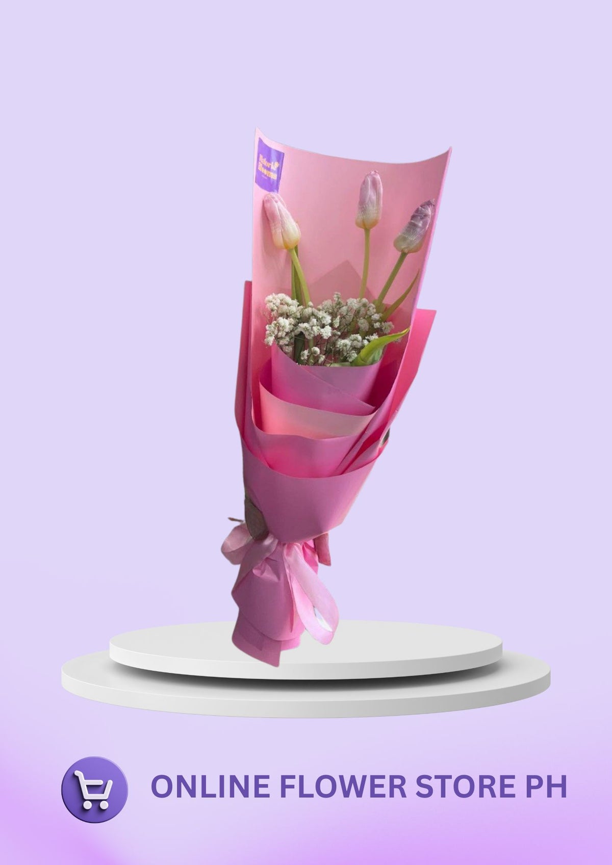 Blush Trio Tulips