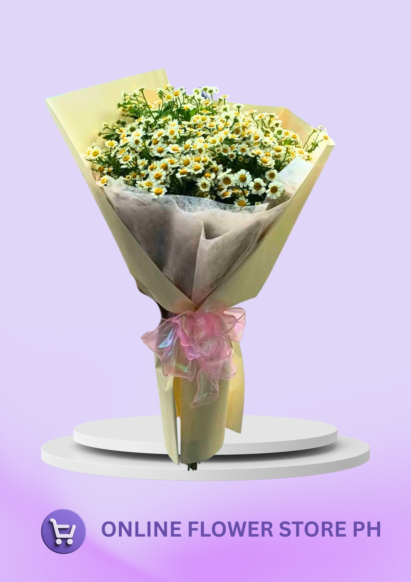 Sunny Serenity – Chamomile Bouquet