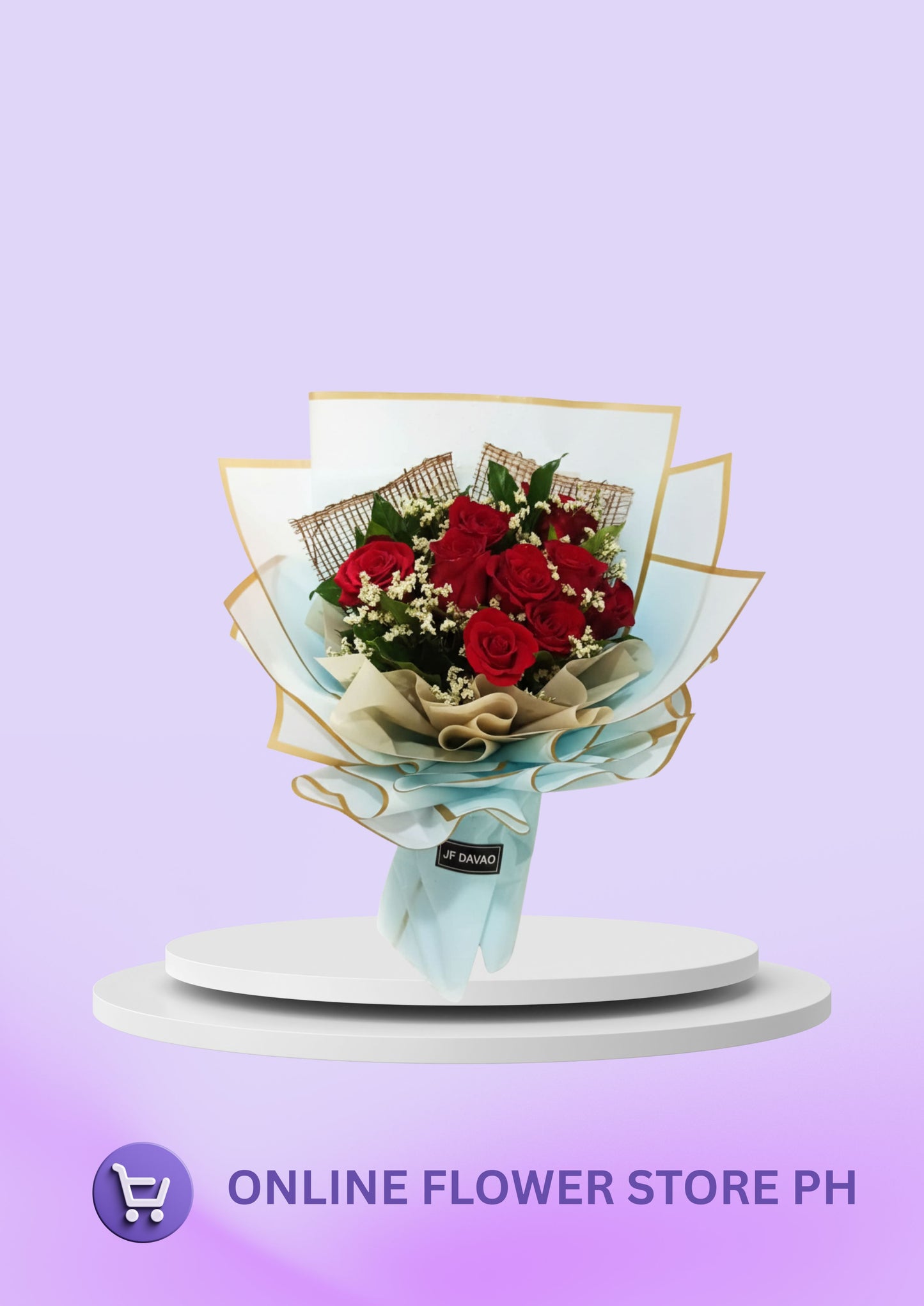 D- Classic 9 Red Roses Bouque