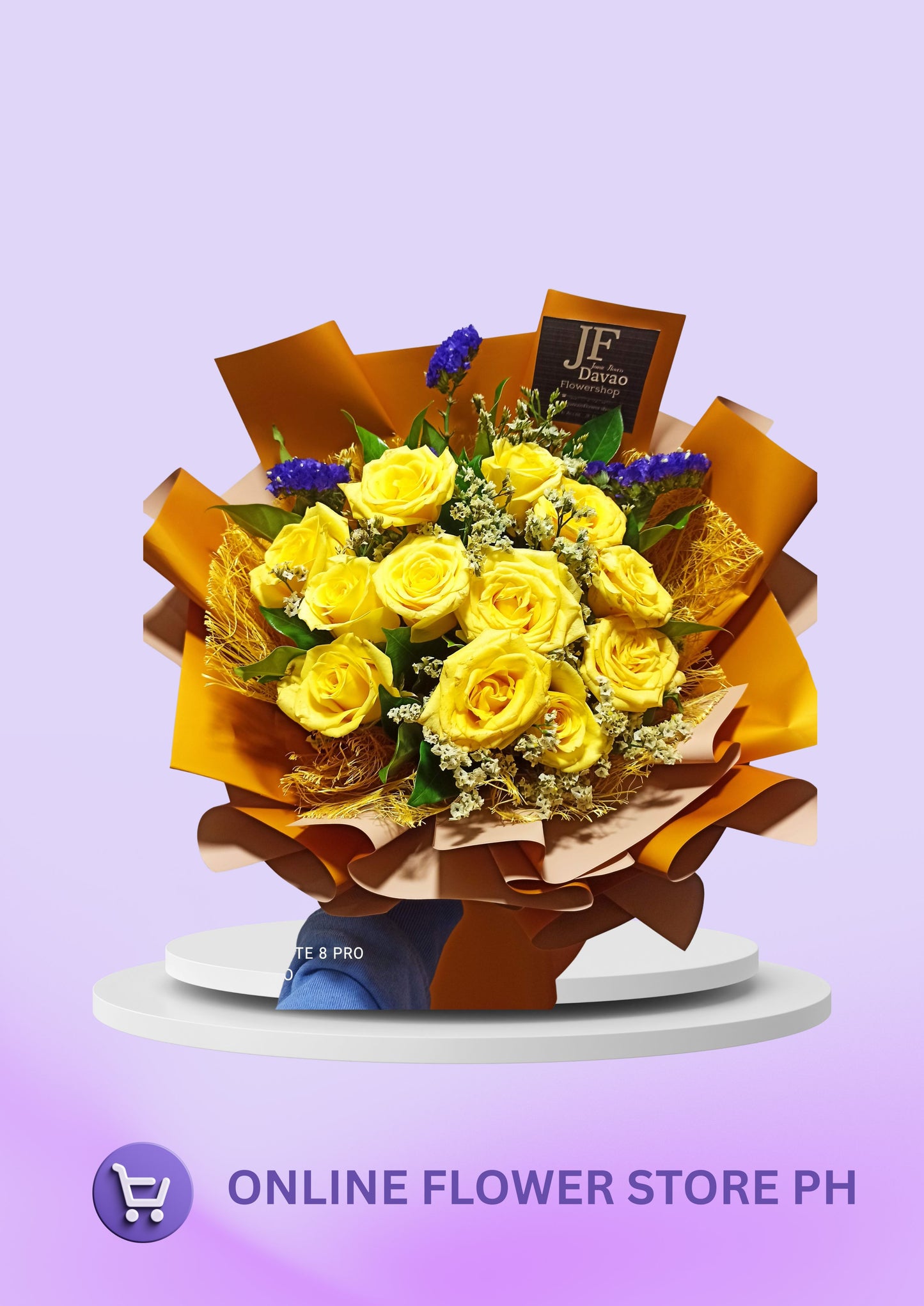 D-Warm Wishes Yellow Roses