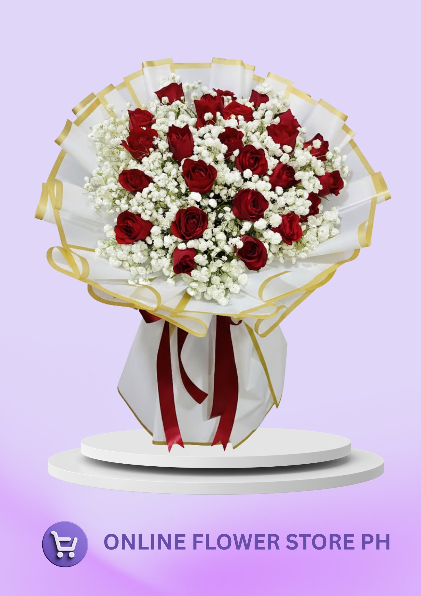 24 Red Rose Bouquet