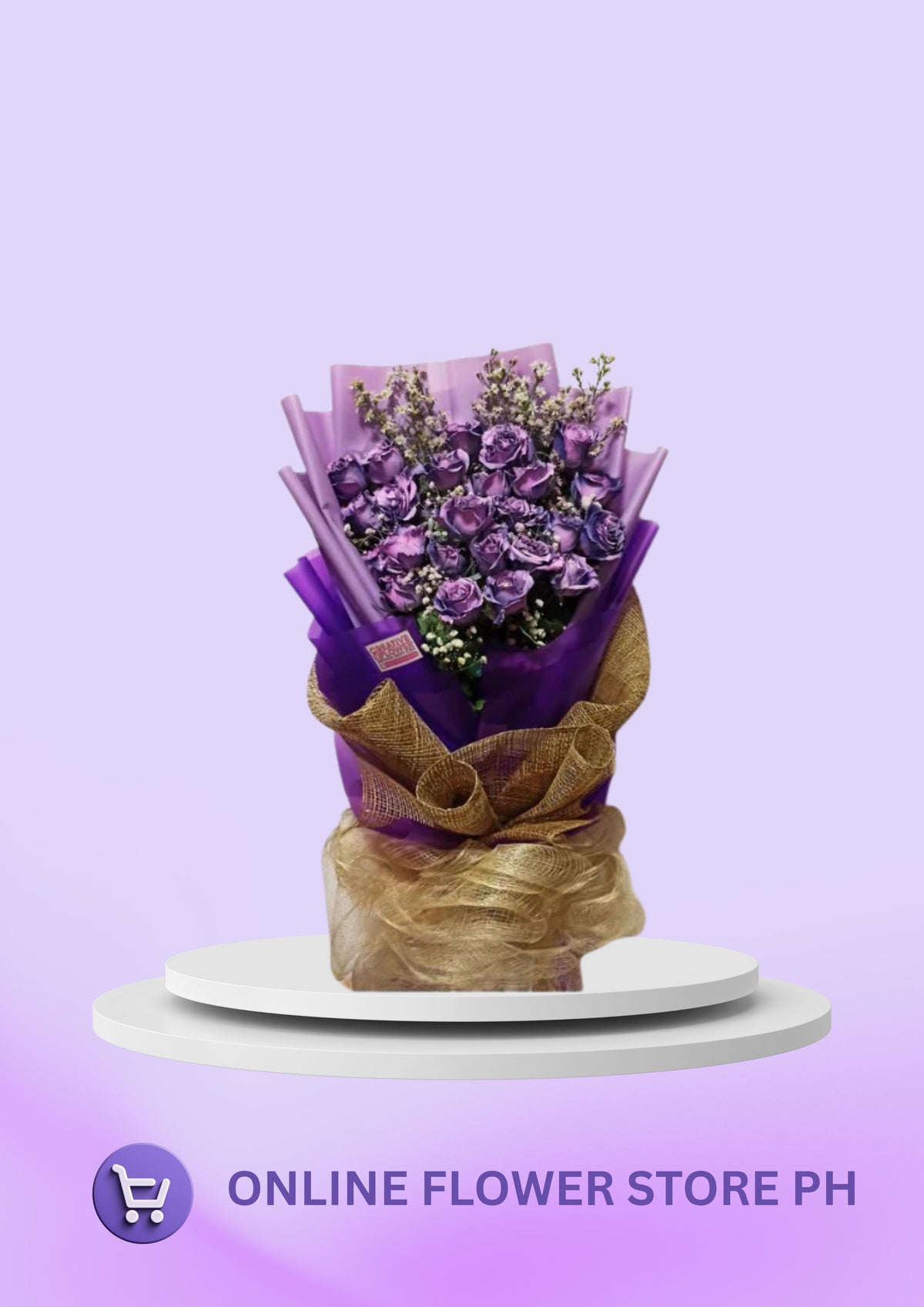 2 Dozen- Lavender Sprinkle
