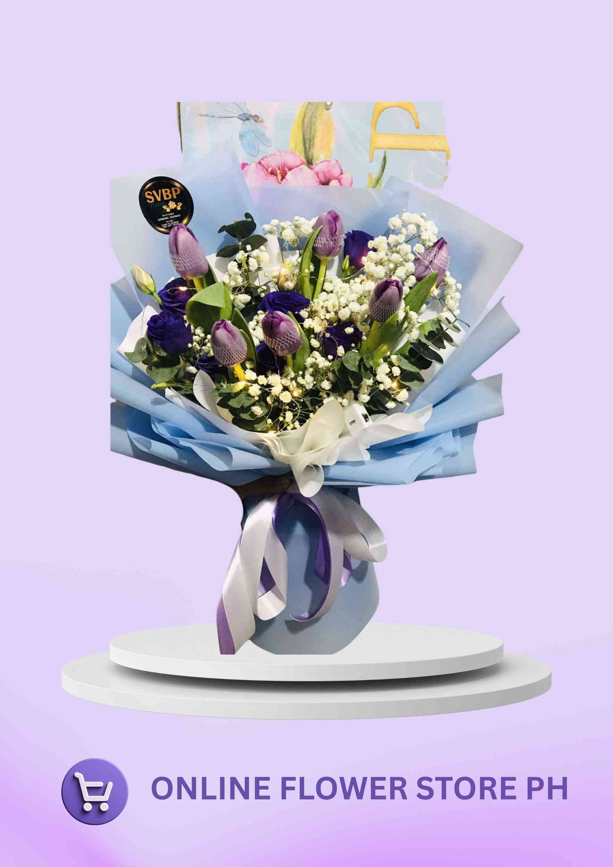 P - Violet Harmony Bouquet