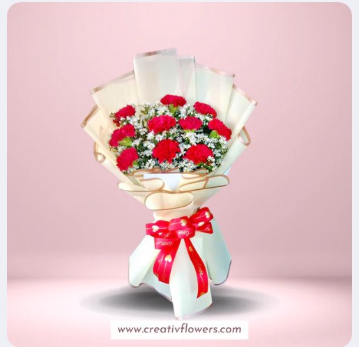Carnation – Devoted Bouquet