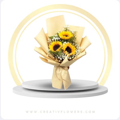 Just For You – Sunflower Bouquet
