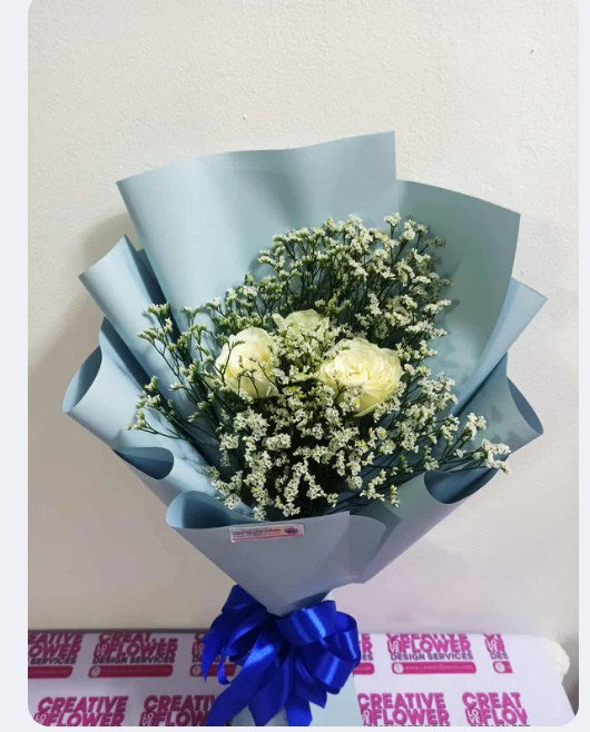 3 stems of Dashi White