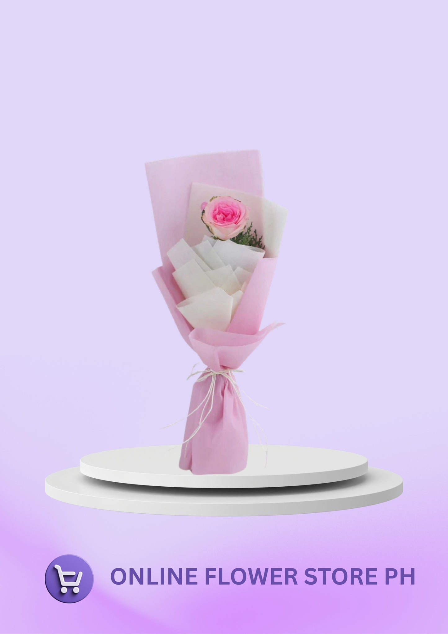 1- Stem imported Two tone Blushes