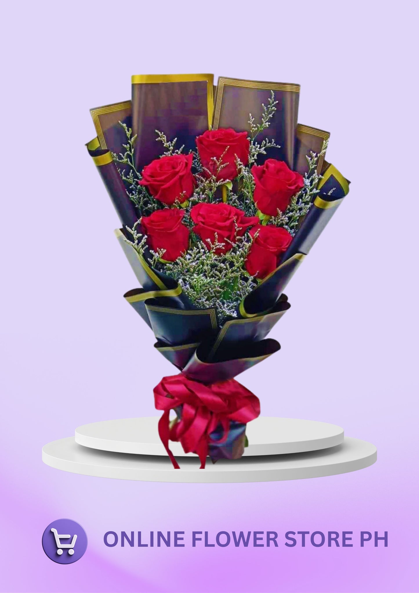 6 Imported Red Exquisite