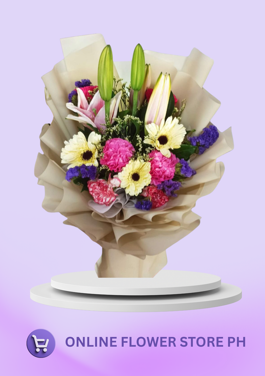 Cheerful Charm -  Mixed Flowers
