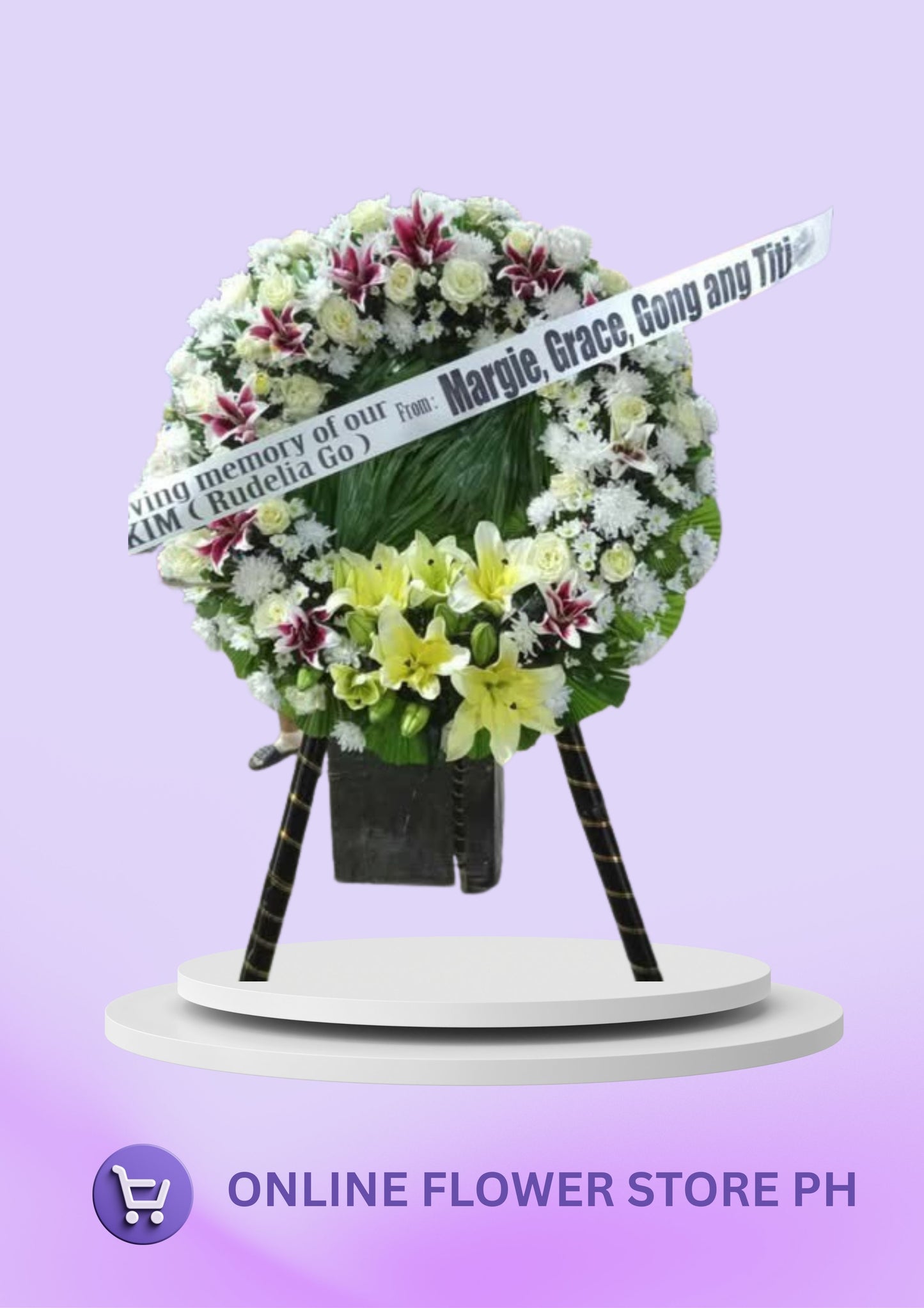CB-ST round standee