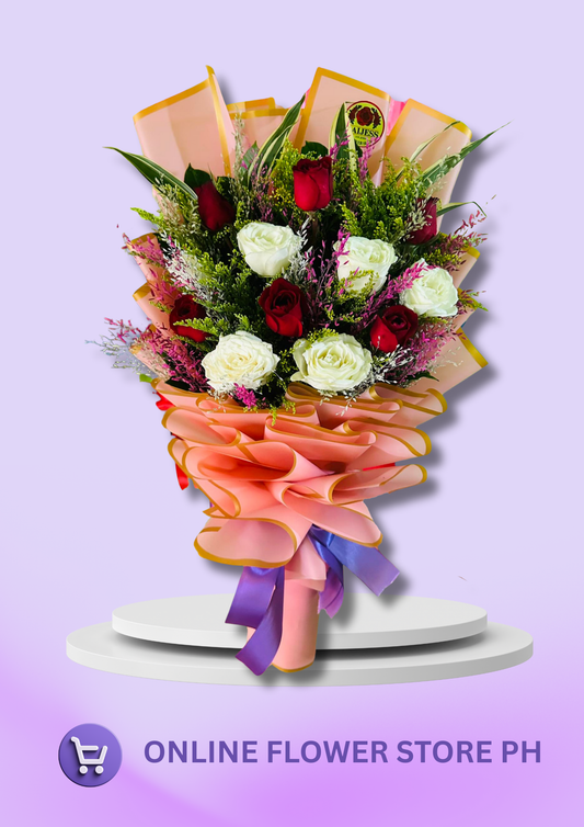 1 doz - Blushing Harmony