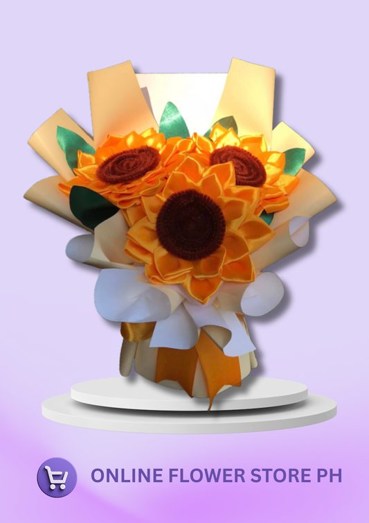 (Pre-Order) Golden Trio Bouquet