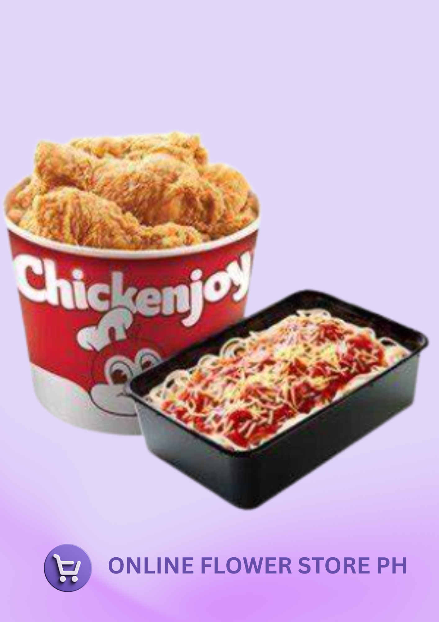 JOLLIBEE CHICKENJOY BUCKET with SPAG