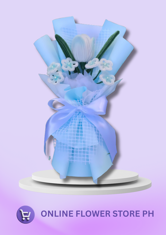 (Pre-Order) Frosty Fuzz Bouquet