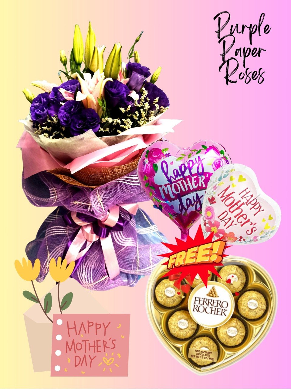 M- Purple Purple Roses