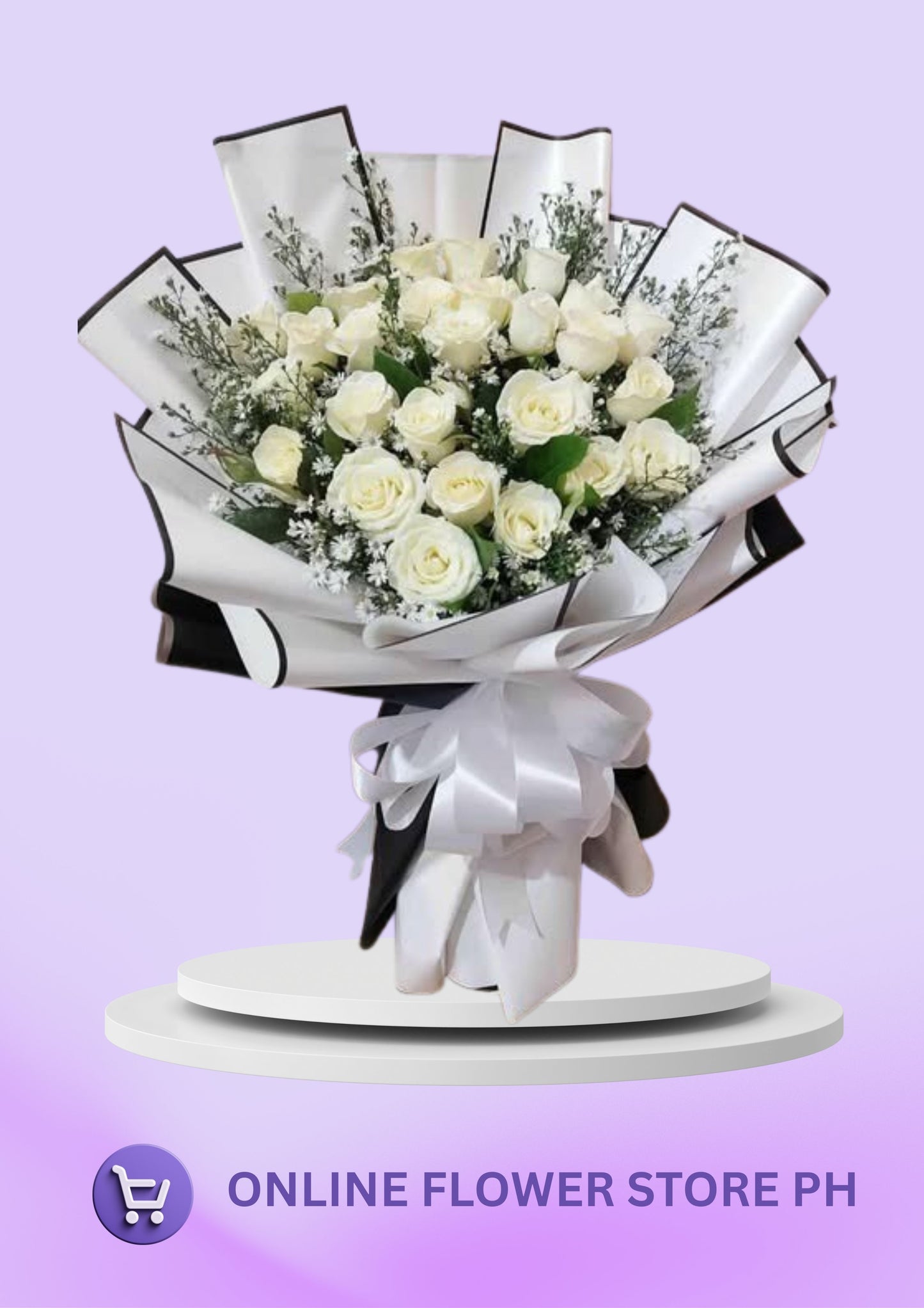 CB- 24 stems red,white and pink roses