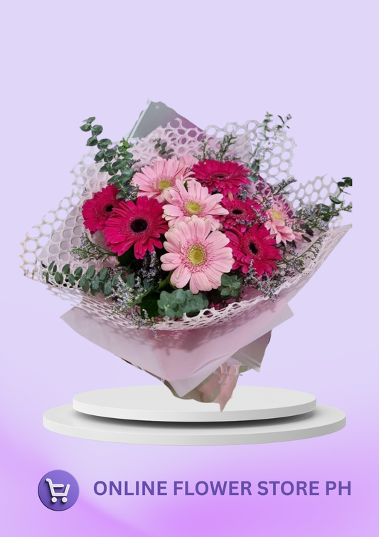 Blushing Joy – 9 Daisies