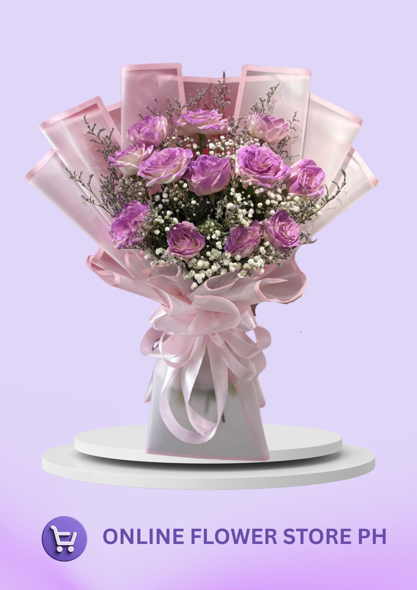 1 Dozen Purple Splash