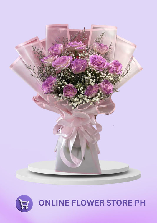 1 Dozen Purple Splash
