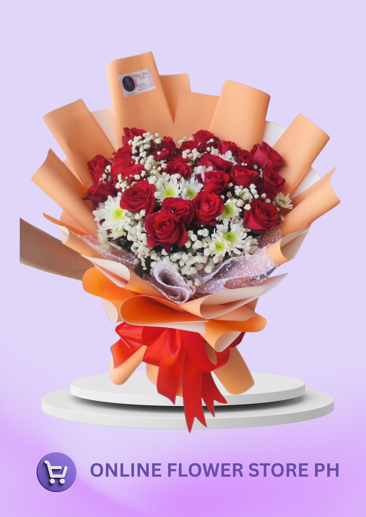 M- 2 dozen Red Roses
