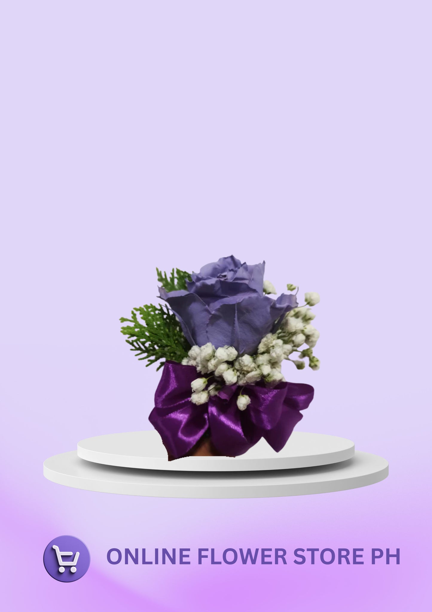 Boutonniere- lavender