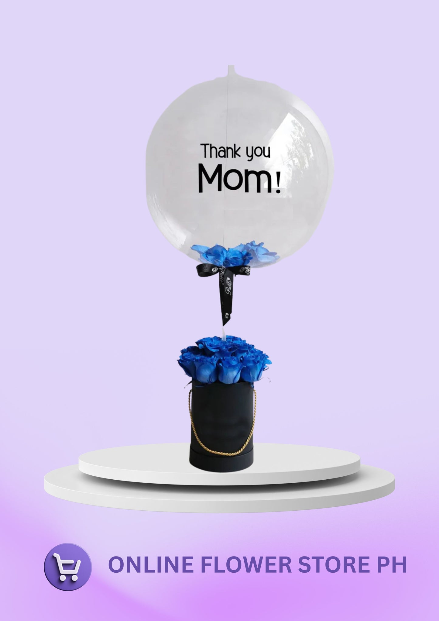 Box of blooms - Blue for you
