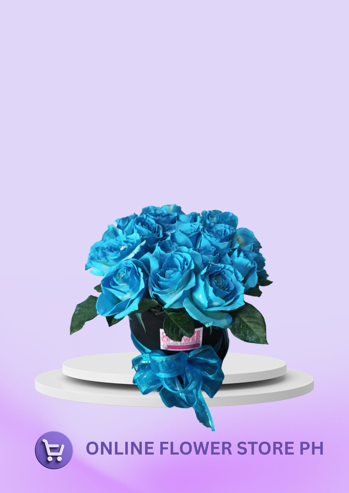 Box of Blooms - Blue glamour