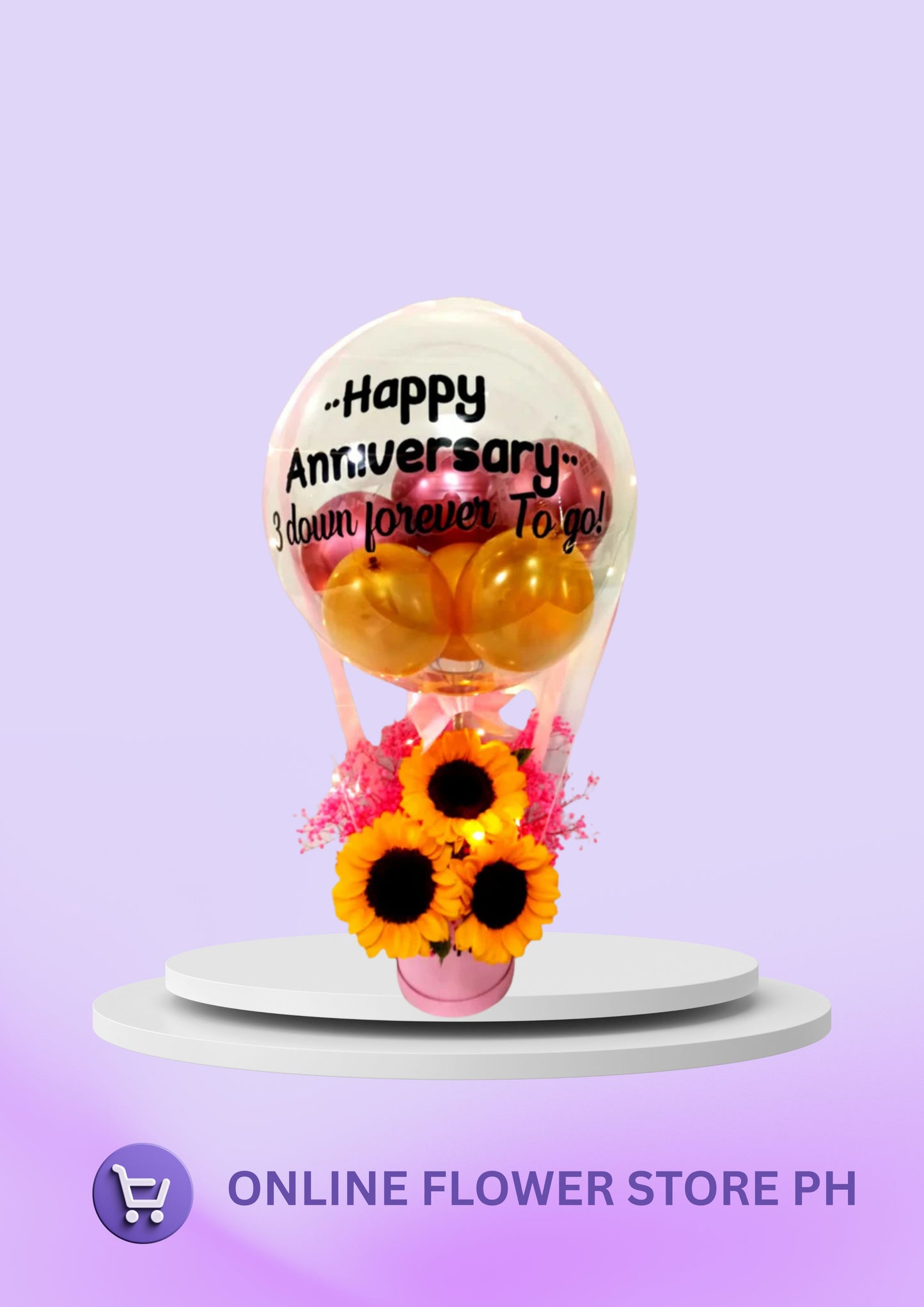 Box of Blooms - Sunshine Anniv
