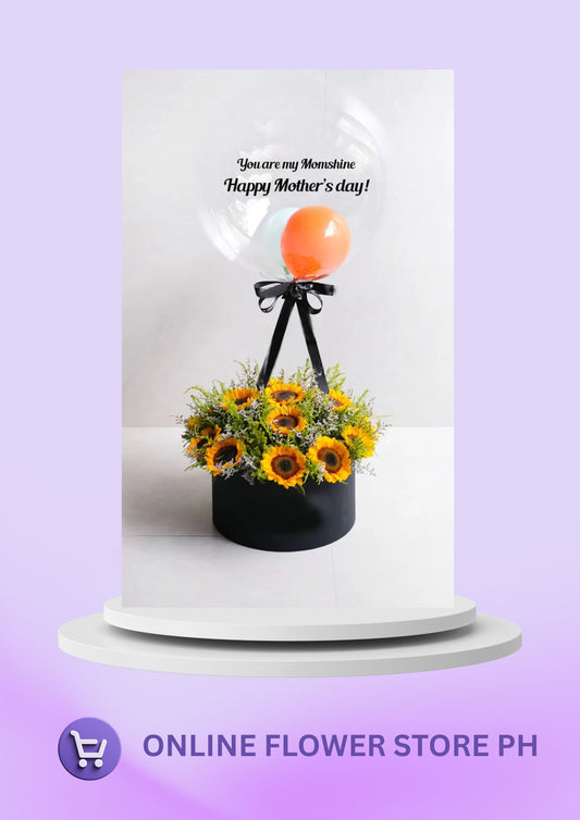Box of Blooms - Momshine sunflower