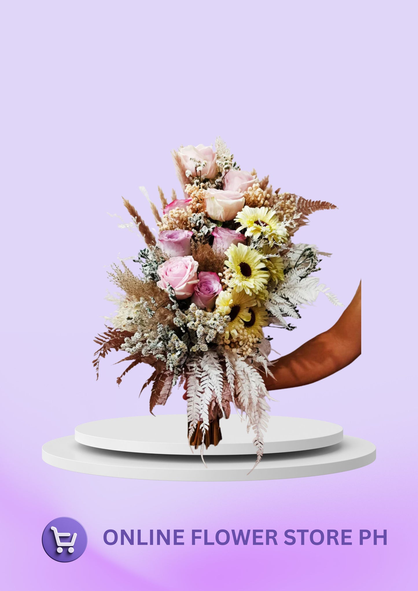 Bridal Bouquet - Premium dried and mix