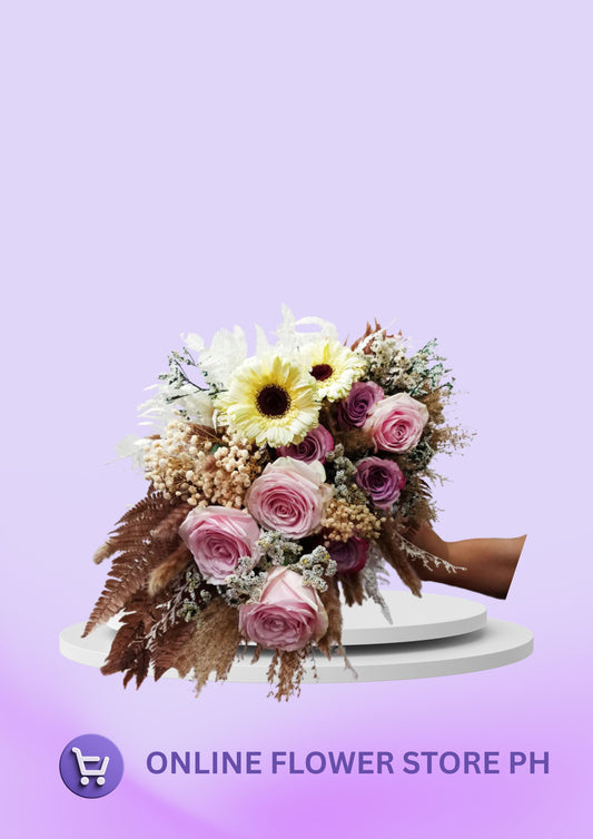 Bridal Bouquet - Premium dried and mix