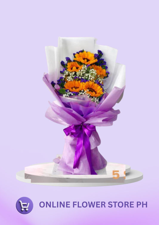 SUNFLOWER - 5 purple skirt