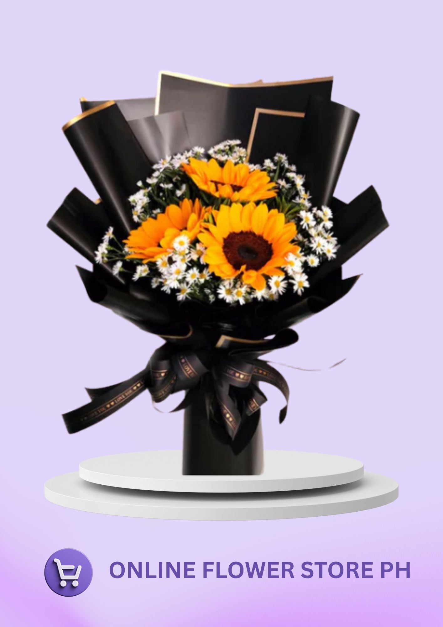 SUNFLOWER - 3 Warm and Black