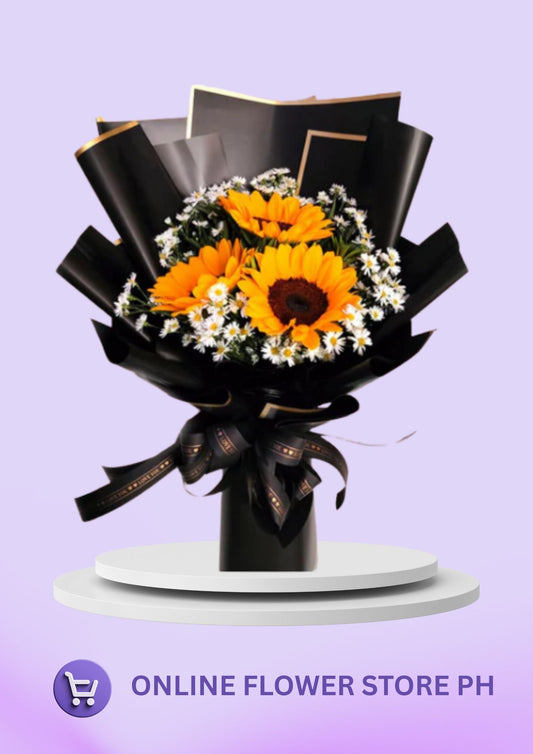 SUNFLOWER - 3 Warm and Black