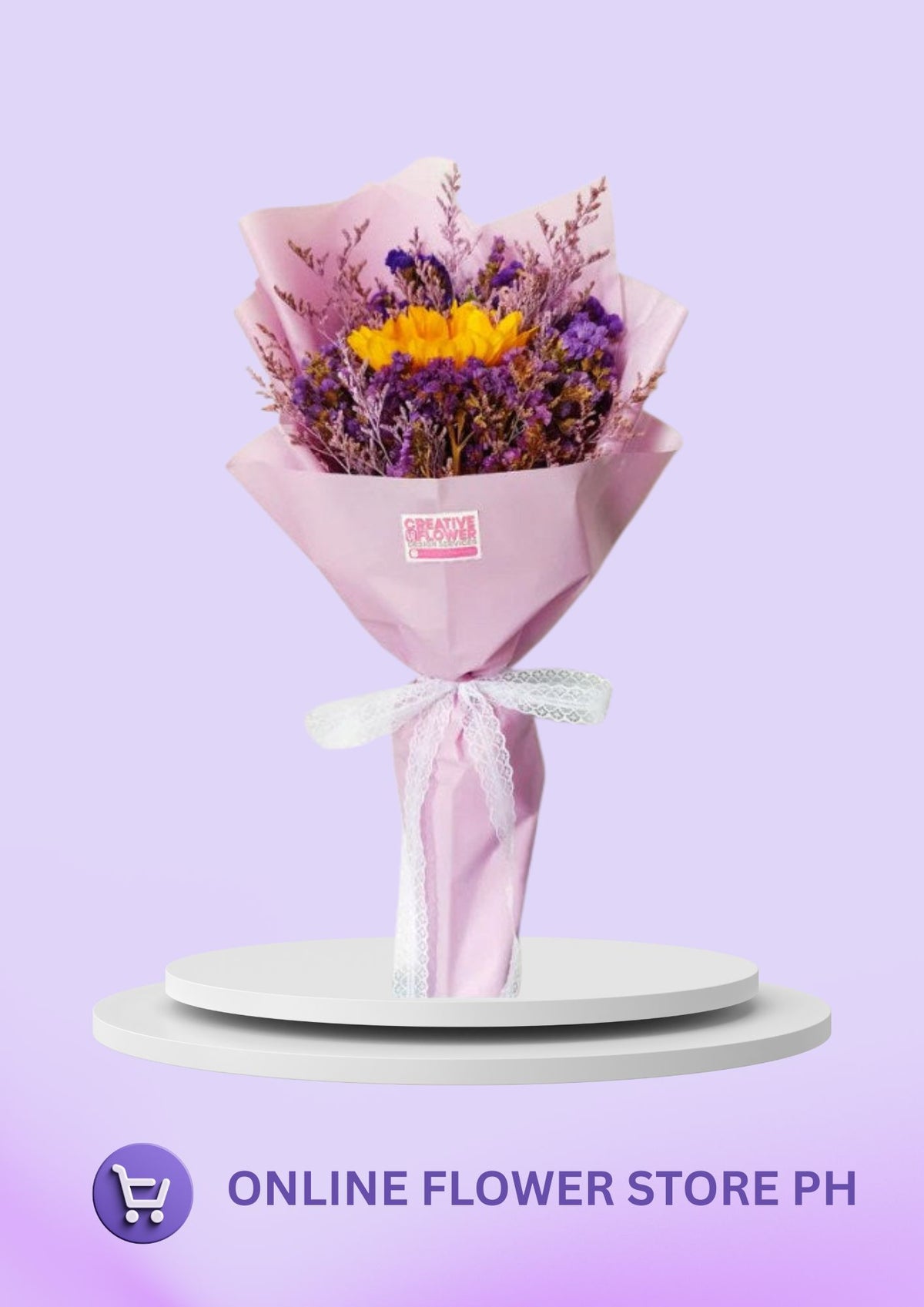 SUNFLOWER - Purple Plush