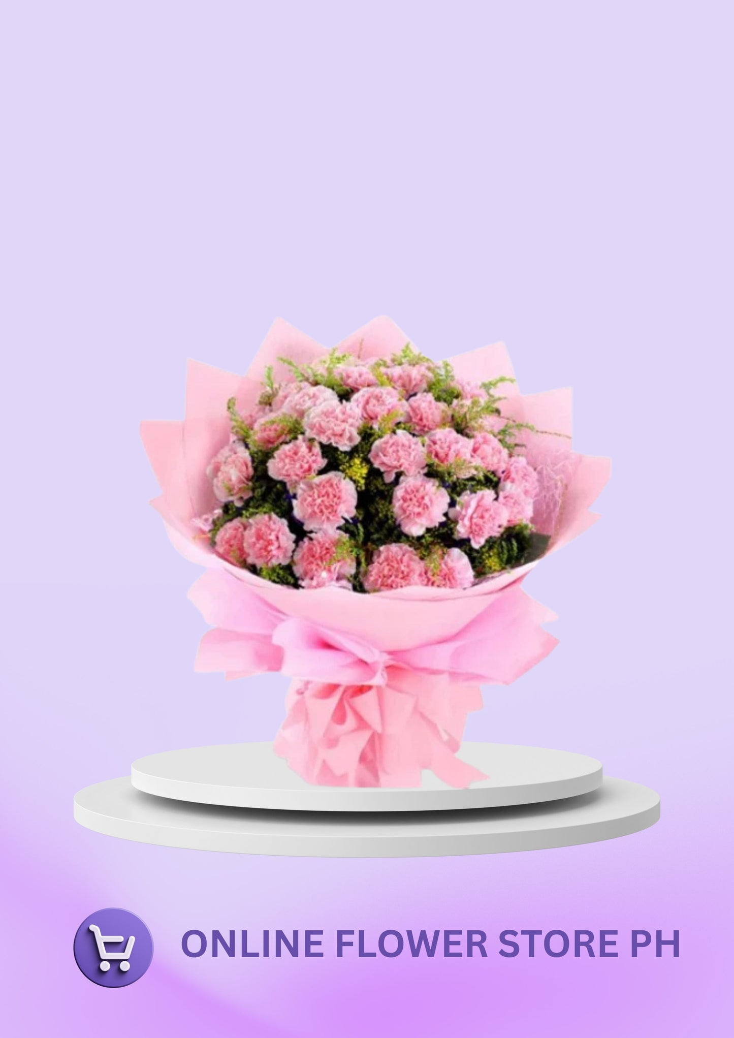 Carnation – 40 Stems For You Bouquet