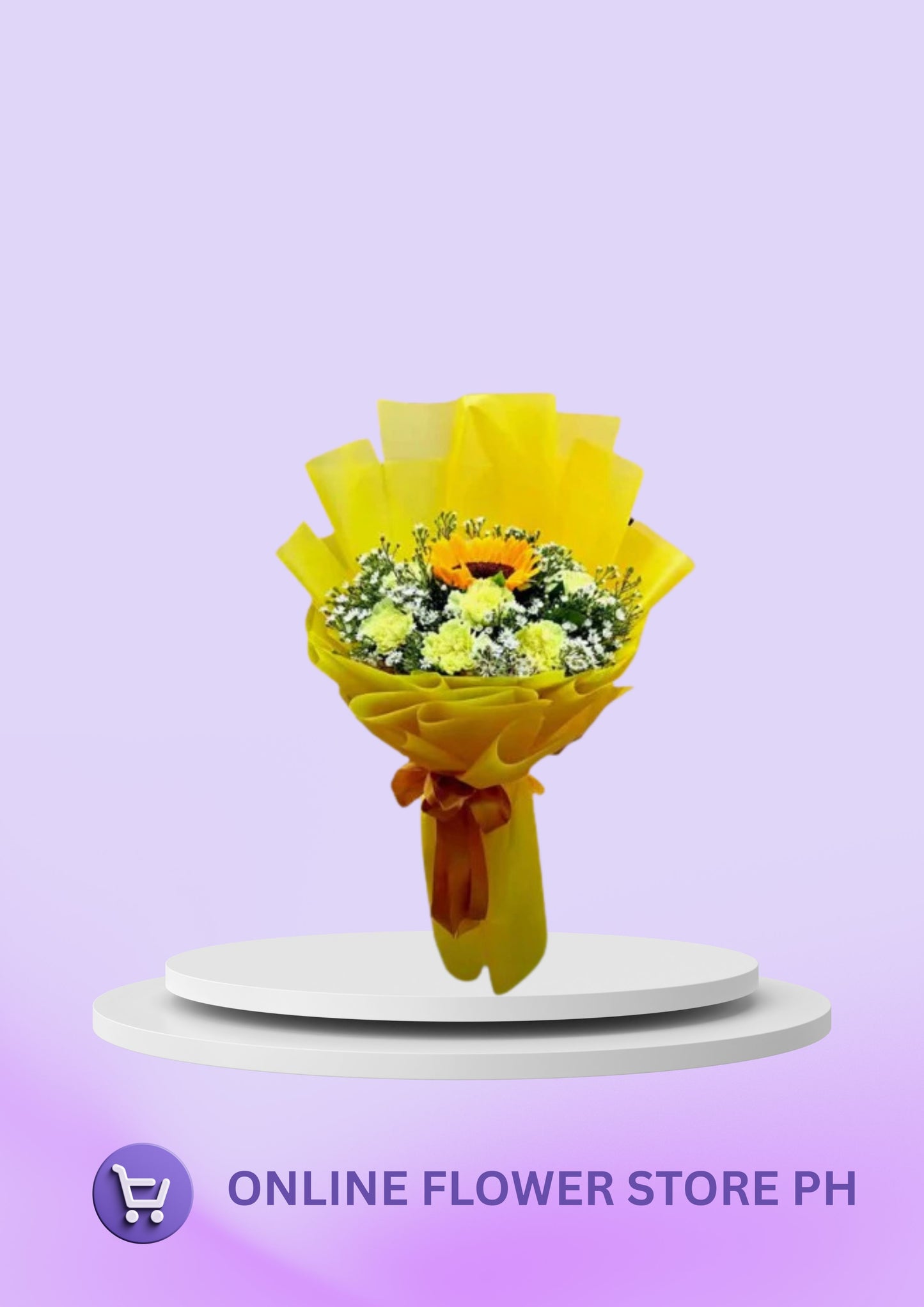 Carnation – Warmy Sunshine Bouquet