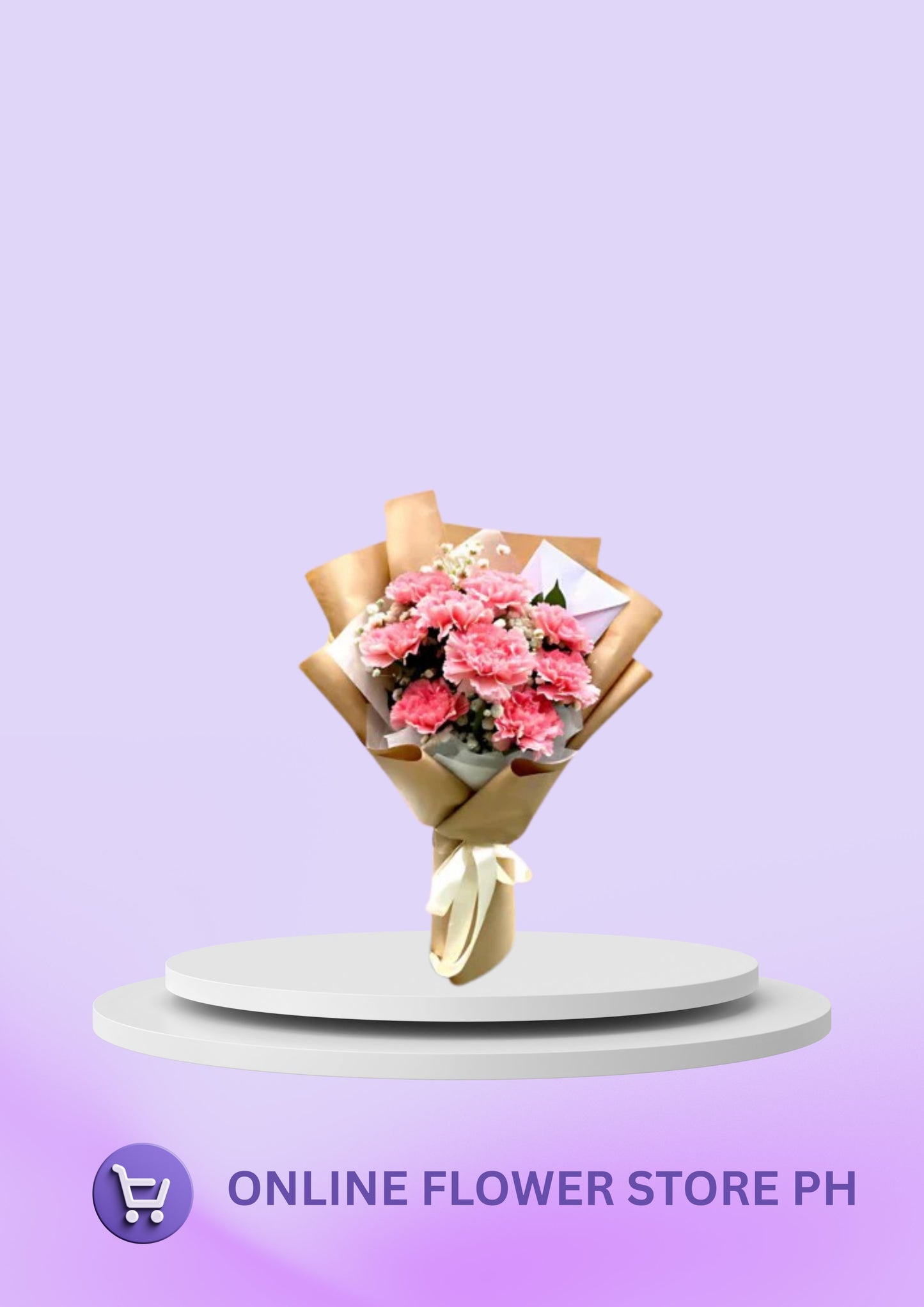 Carnation – Minimalist Bouquet